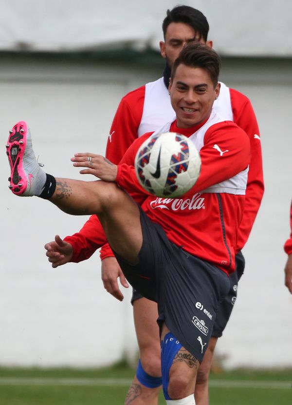 [Fotos] Mira como se preparan los astros azules para el partido con Ecuador