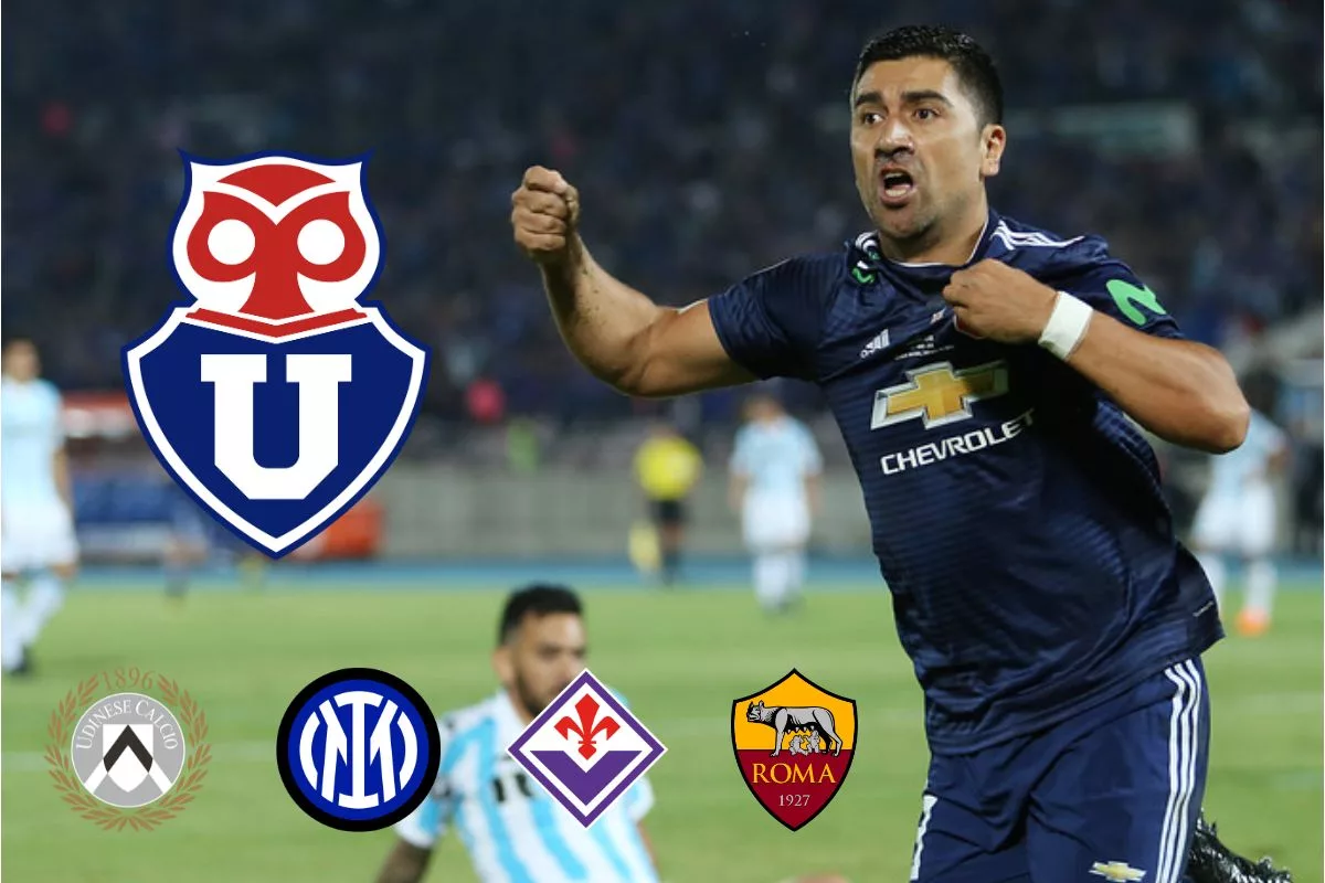 "Buon compleanno": U. de Chile se suma a clubes italianos para saludar a David Pizarro por sus 44 años