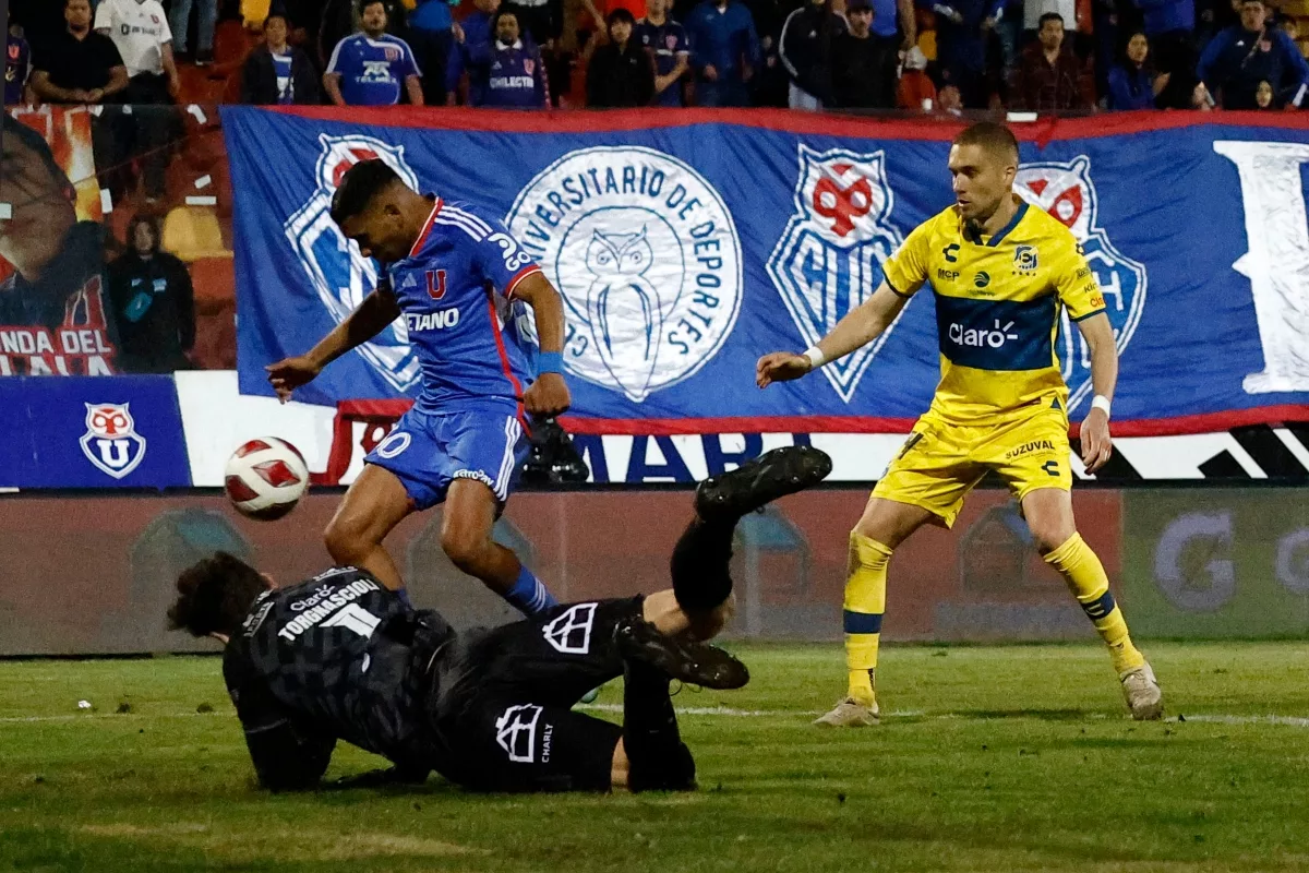 Universidad de Chile vs Everton.