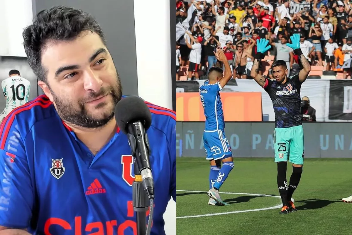 Facu de Los Displicentes quedó maravillado con jugador de la U: "Si no es por él, Colo-Colo se llevaba el Superclásico"