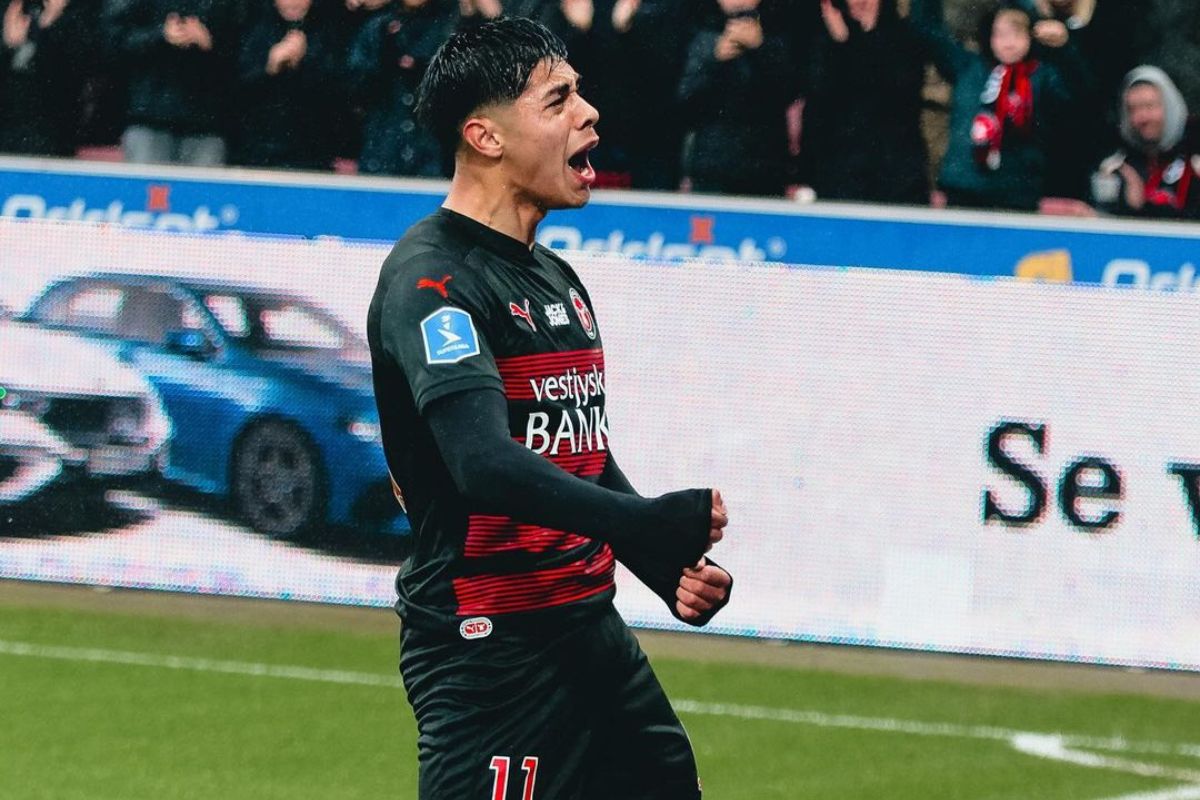 Darío Osorio es figura en victoria clave del FC Midtjylland