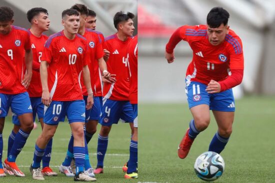 Azul de fábrica: Agustín Arce anotó golazo con la Roja Sub 20 gracias a gran jugada de Ignacio Vásquez