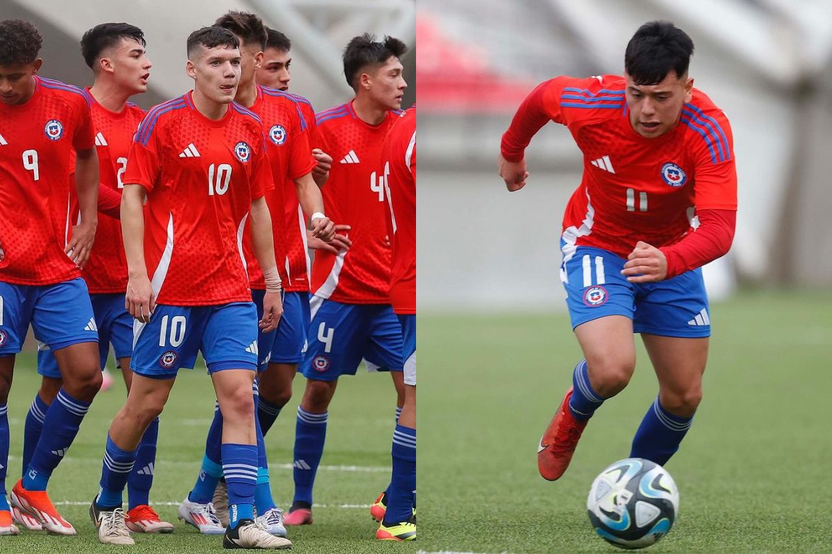 Azul de fábrica: Agustín Arce anotó golazo con la Roja Sub 20 gracias a gran jugada de Ignacio Vásquez