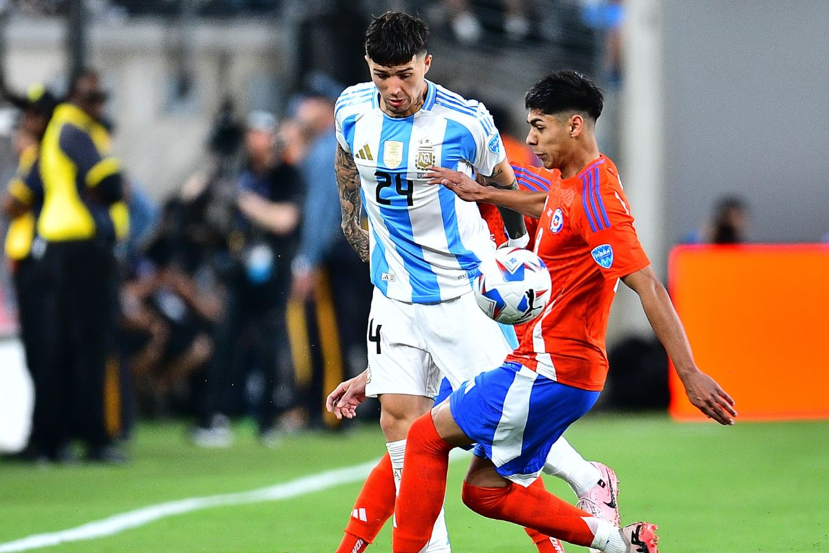 Darío Osorio logra importante marca para Chile tras partido contra Argentina en Copa América