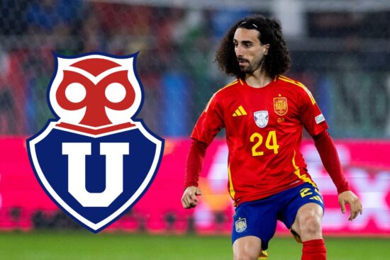 El día en que el seleccionado español Marc Cucurella perdió contra la U: Luis Felipe Pinilla anotó el gol del triunfo