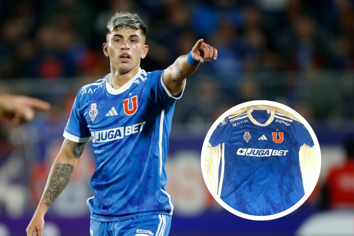 Maxi Guerrero le regaló su camiseta de la U a compañero de selección y este explotó de felicidad: "Mi club del corazón"