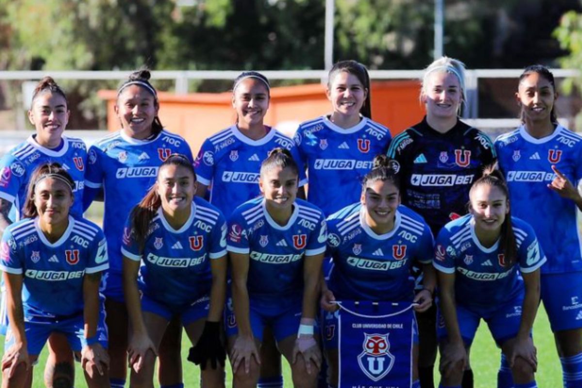 Así fue la celebración de la U: Universidad de Chile se trepa a la cima del Campeonato Femenino tras victoria ante la UC