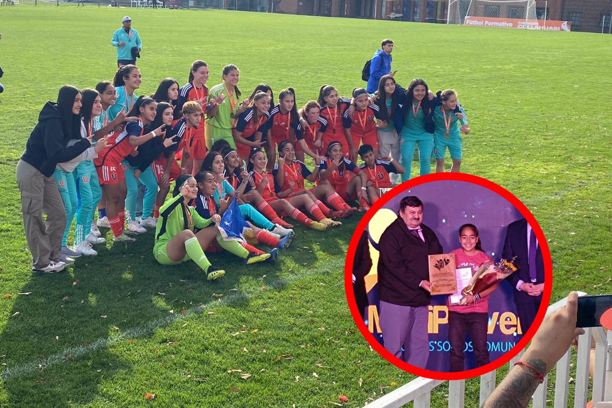 Nació en la zona austral de Chile, fue campeona con la U Sub 16 y municipio la condecoró por sus méritos deportivos