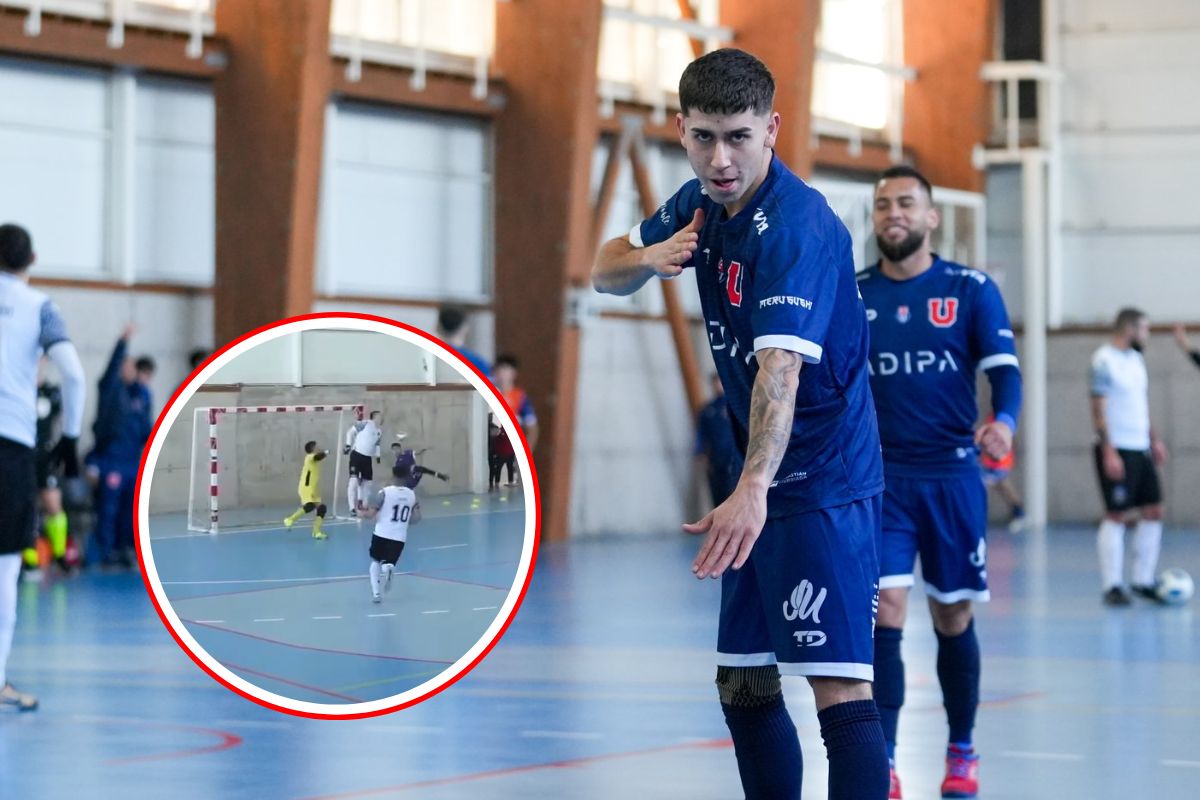 VIDEO | El golazo de volea que permitió a la U eliminar a Colo-Colo y clasificar a la gran final del Futsal