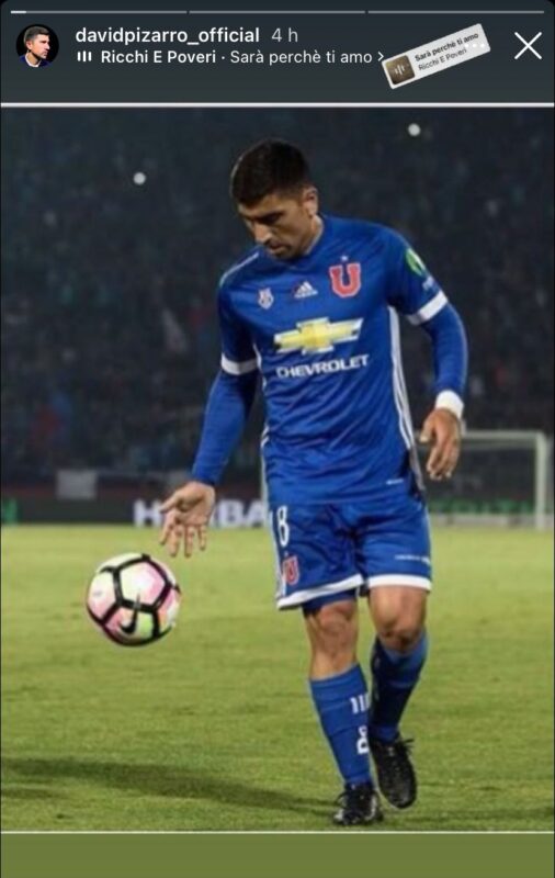 "Se extraña": Un nostálgico David Pizarro recordó su paso por Universidad de Chile con especial cariño