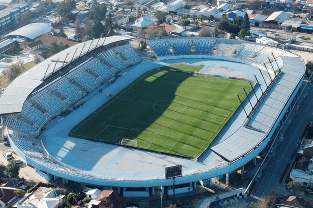 Estadio El Teniente.