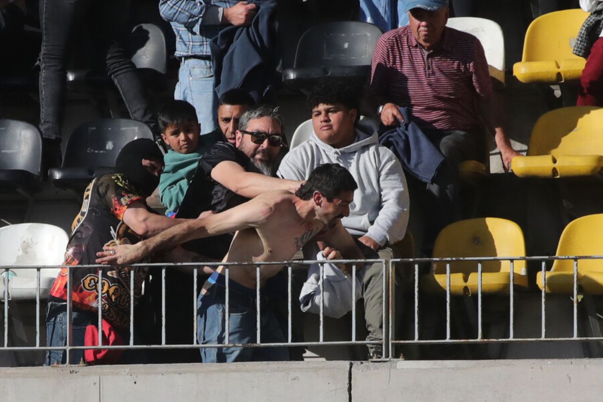 Así fue la agresión que sufrió hincha de la U por aficionados de Coquimbo Unido