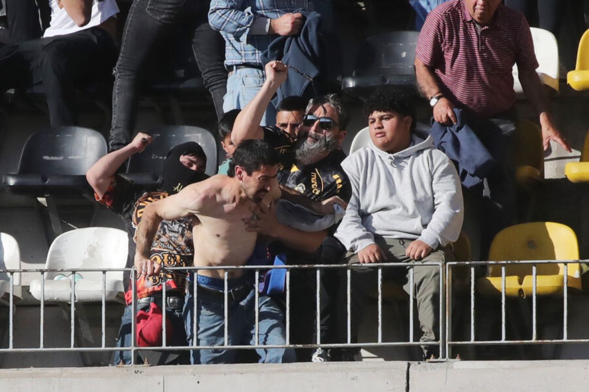 Así fue la agresión que sufrió hincha de la U por aficionados de Coquimbo Unido