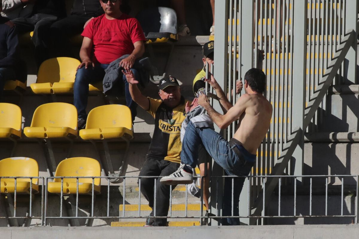 Así fue la agresión que sufrió hincha de la U por aficionados de Coquimbo Unido