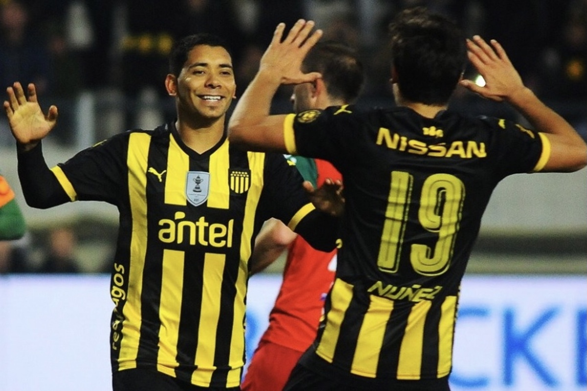 Cristián Palacios en Peñarol.