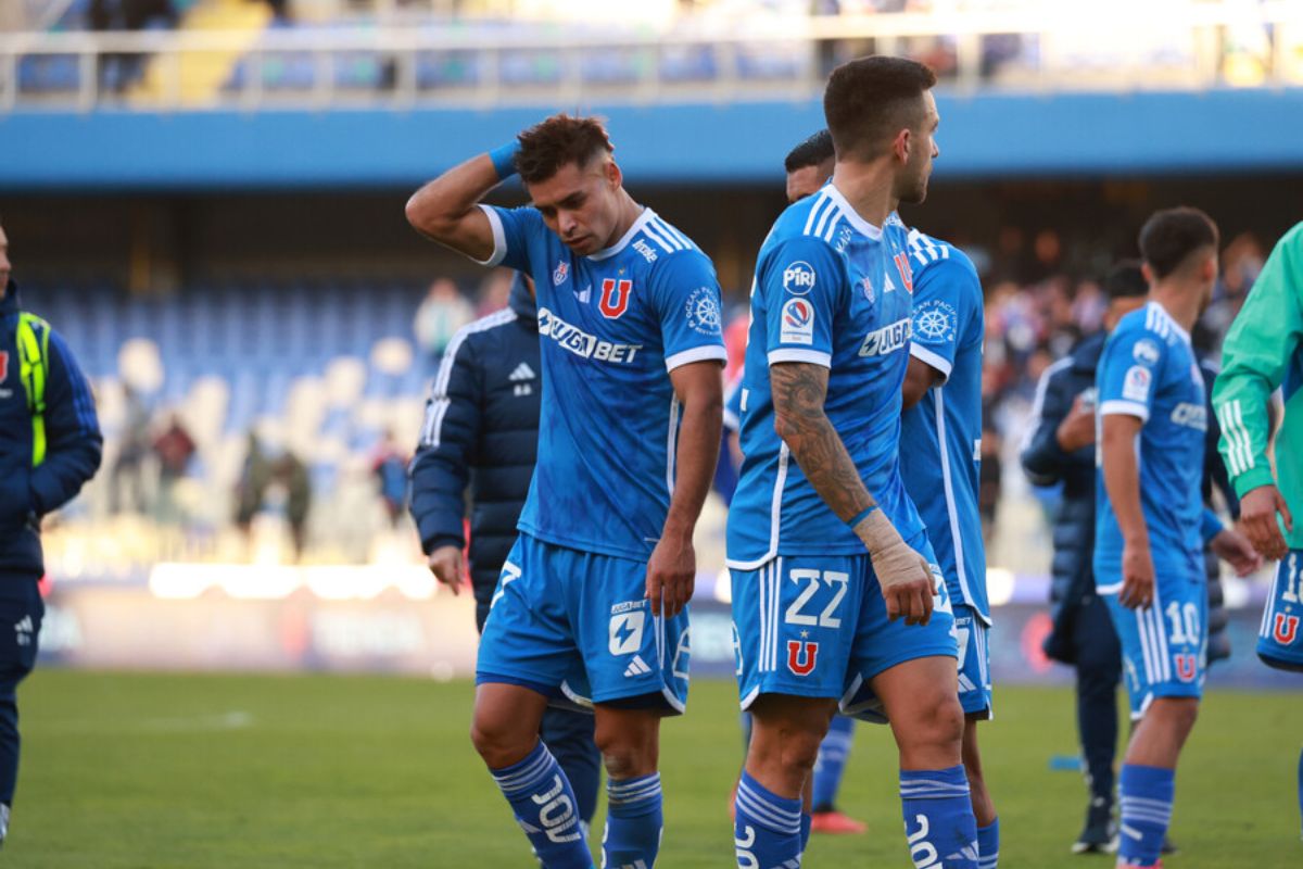 Los cuatro jugadores que están a una amarilla de perderse el próximo partido de Universidad de Chile