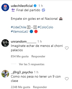 "Imagínate echar de menos al...": el lamento de los hinchas de la U por el bajo nivel de este jugador en el Superclásico