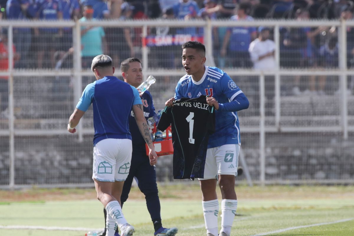 El emotivo gesto de Nicolás Guerra durante partido ante Palestino por Copa Chile