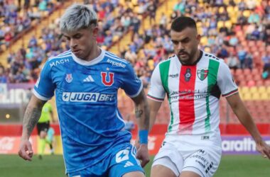 Universidad de Chile vs Palestino en el Estadio Santa Laura.