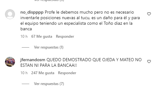 "No están ni para la banca": hinchas pierden la paciencia con estos dos jugadores de la U tras derrota ante Palestino