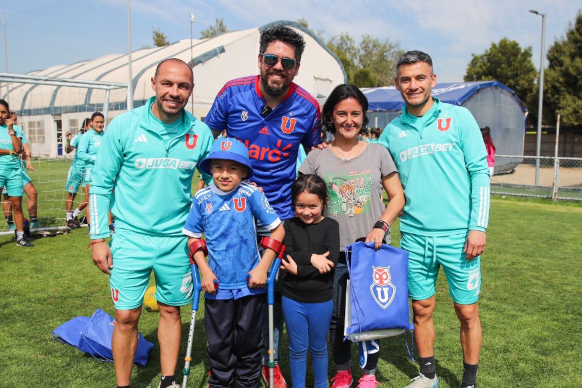 El emotivo e inesperado aliento que tuvo la U en la previa del crucial partido ante Unión La Calera