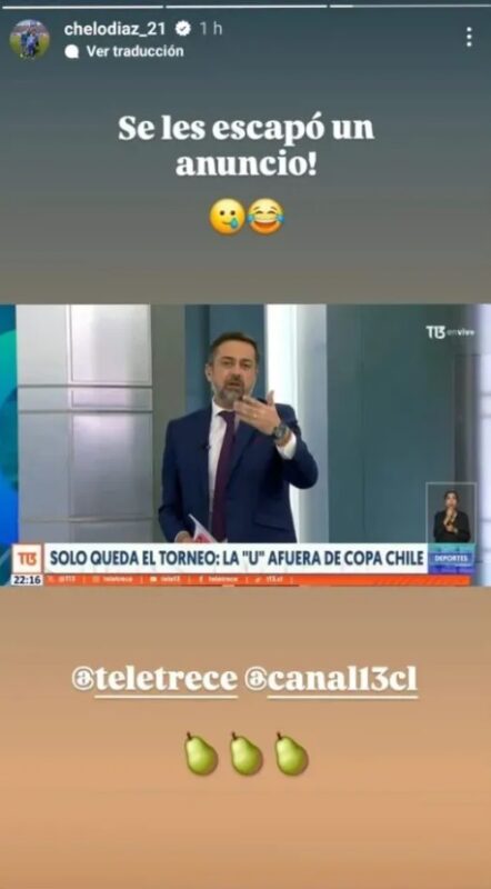 "Se les escapó...": Marcelo Díaz pierde la paciencia ante impresentable publicación de reconocido canal de televisión