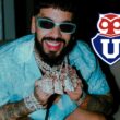 ¿Fanático azul? El curioso de Anuel AA a la Universidad de Chile