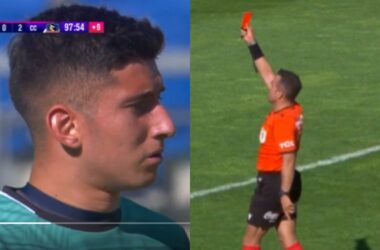 "VIDEO | Exjugador de la U es expulsado en polémica jugada durante Supercopa"