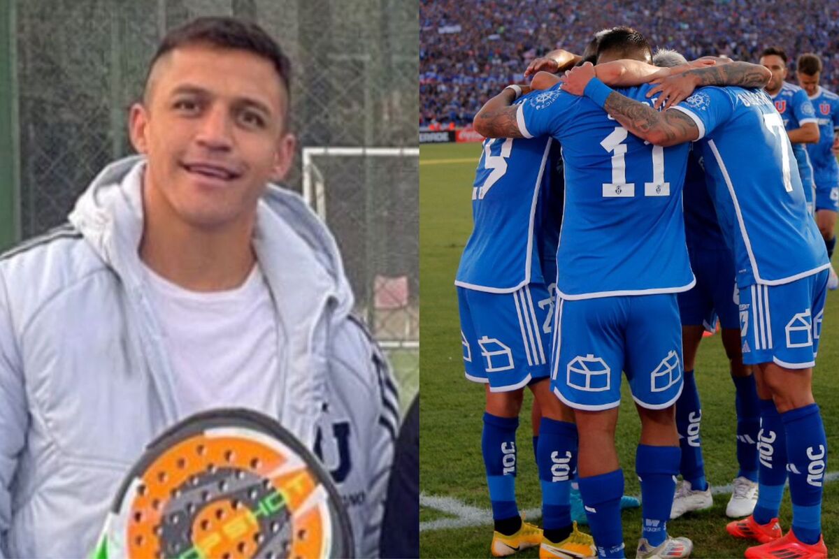 Alexis Sánchez reacciona al titulo de la U destacando a uno de sus jugadores: "Reloj suizo"