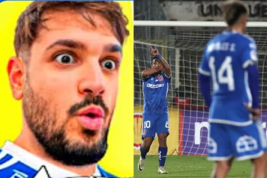 Influencer español en éxtasis con jugador de Universidad de Chile: "Me gusta lo que veo"