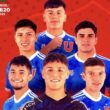 De compañeros a rivales: Los juveniles de la U que se medirán en el debut de Chile por el Sudamericano Sub-20