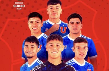 "De compañeros a rivales: Los juveniles de la U que se medirán en el debut de Chile por el Sudamericano Sub-20"