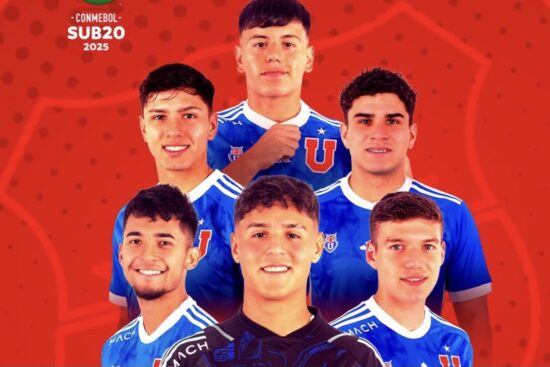 De compañeros a rivales: Los juveniles de la U que se medirán en el debut de Chile por el Sudamericano Sub-20