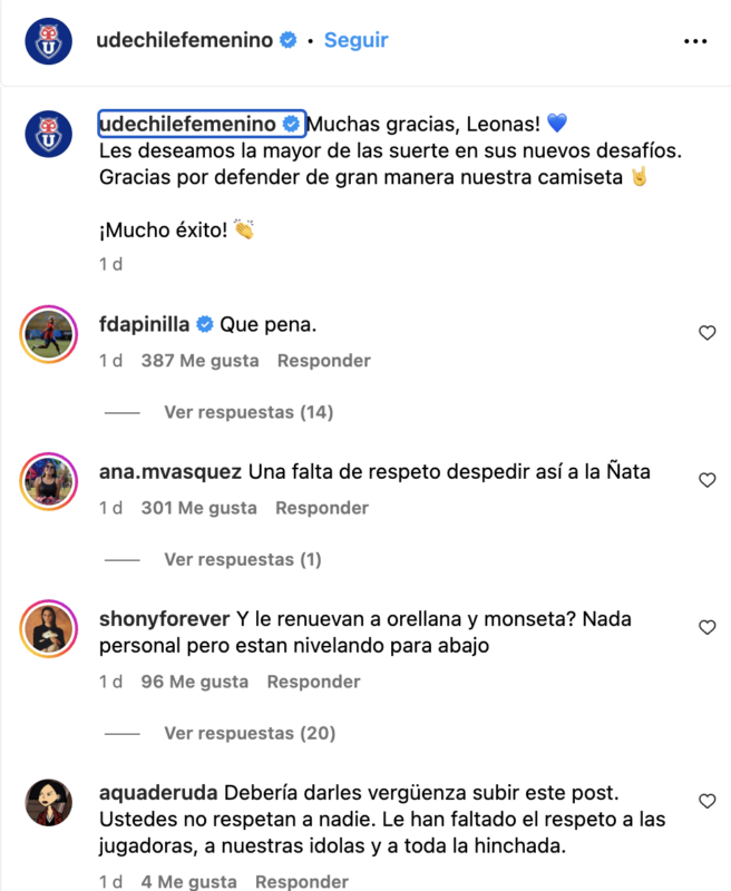 "Una falta de respeto": hinchas de la U estallan por polémica publicación en redes sociales