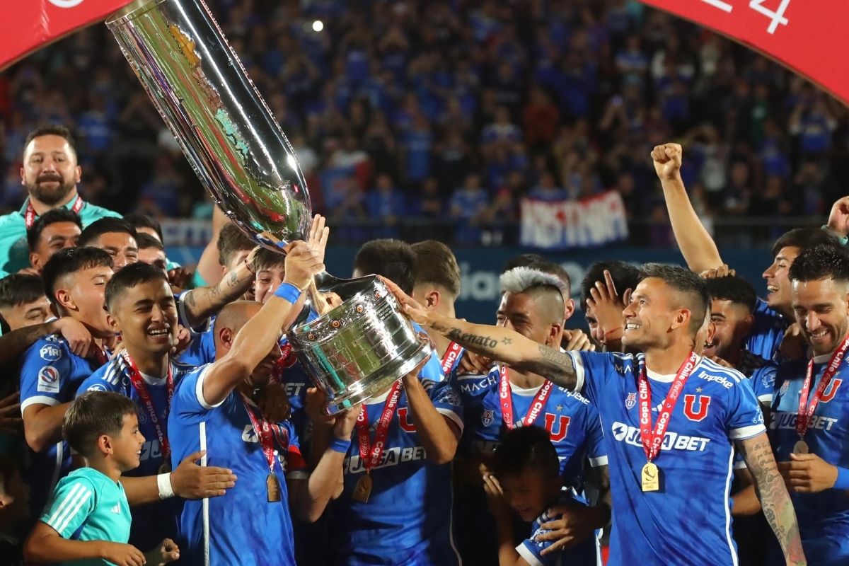 Universidad de Chile es campeón de la Copa Chile.