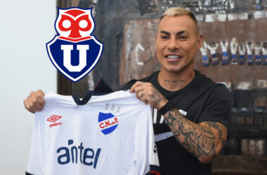 "El especial guiño de Eduardo Vargas a la U en medio de su presentación por Nacional"