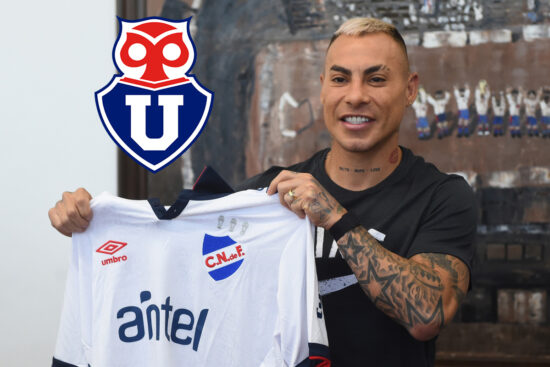 El especial guiño de Eduardo Vargas a la U en medio de su presentación por Nacional