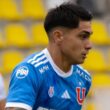 Gonzalo Montes con la camiseta de Universidad de Chile.