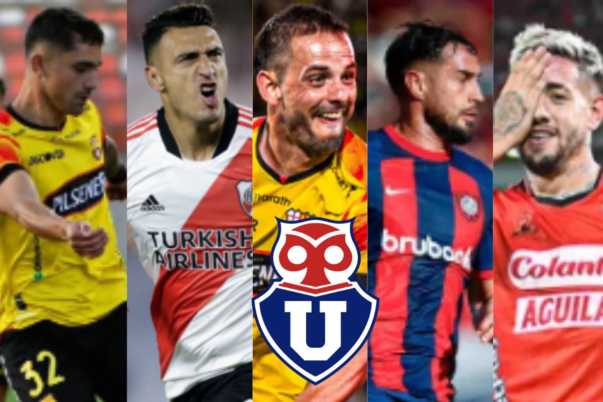 Mercado de fichajes: los refuerzos que van tomando fuerza para sumarse a Universidad de Chile