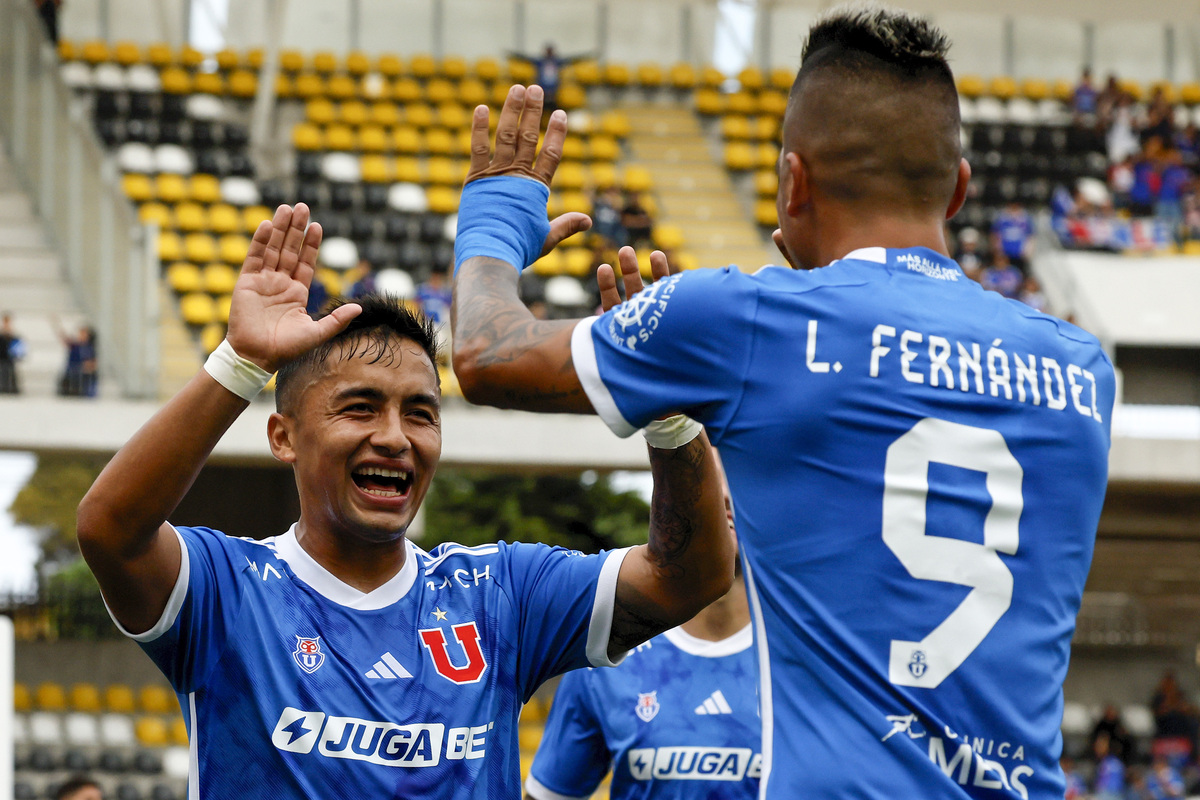 Revisa los goles de la U que le están dando el triunfo sobre Godoy Cruz