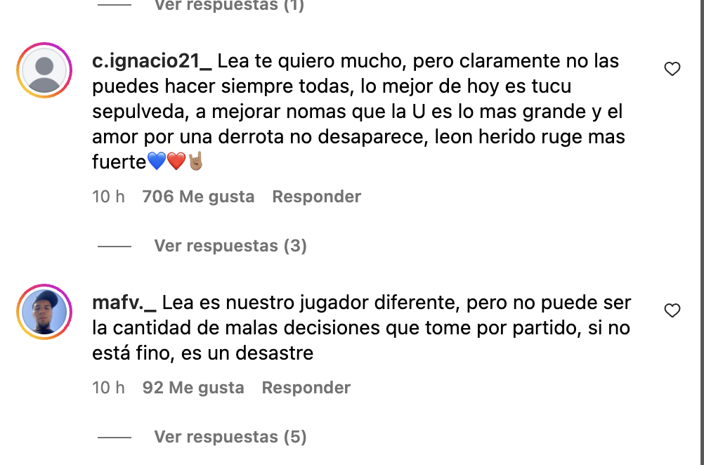 "Impresentable": hinchas de la U estallan por el bajo rendimiento de este jugador en derrota ante Magallanes