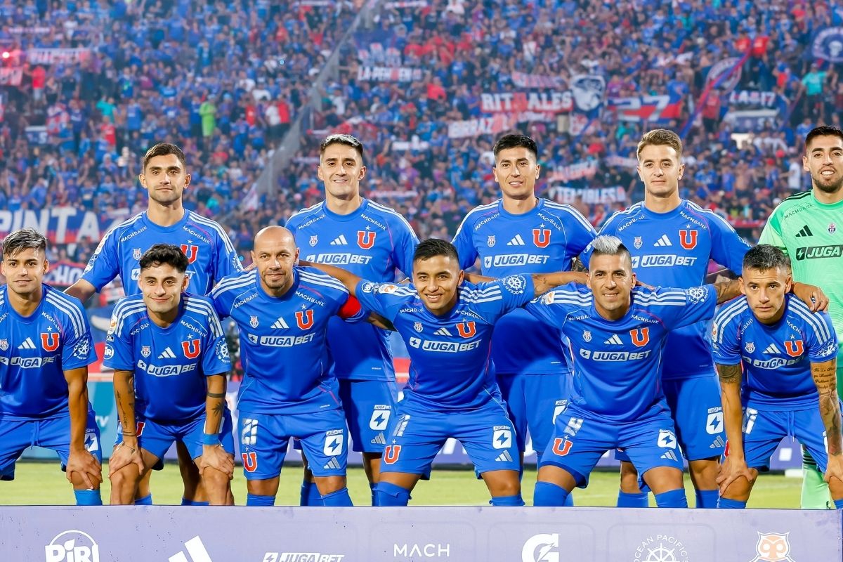 formación de la U para enfrentar a Ñublense