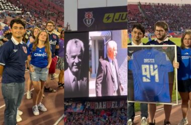 VIDEO | El emotivo homenaje a Rene Orozco en la goleada de la U sobre Ñublense