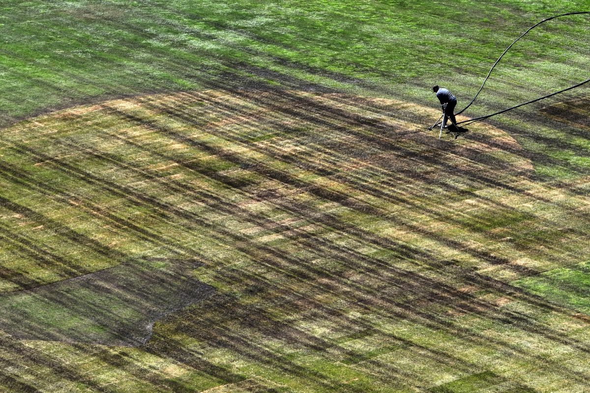 FOTOS | Filtran inéditos registros del estado del Estadio Santa Laura tras suspensión del partido con la U