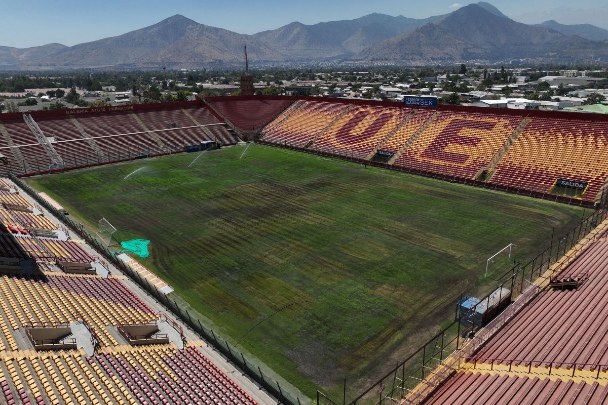 FOTOS | Filtran inéditos registros del estado del Estadio Santa Laura tras suspensión del partido con la U